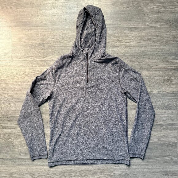 Lululemon Men's Surge Warm 1/2 Zip Hoodie - Grey - Picture 3 of 9